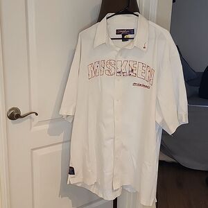 Vintage Miskeen Original Custom Button Down Dress Shirt Philly Style Swag 2XL